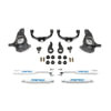 K1055 by FABTECH - Budget Lift System w/Shock; w/Performance Shocks; 4 in Lift; Incl. Spindles; Upper Control Arms; Steering Knuckles; Torsion Keys; All Required Hardware;