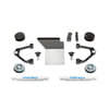 K1060 by FABTECH - Budget Lift System w/Shock; w/Performance Shocks; 4 in. Lift;
