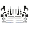 K9003 by FABTECH - Coil Assist Kit; 1.5 in.; Front Bilstein B4 Struts; w/Performance Auxiliary Shocks And Rear Performance Shocks;