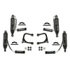 K2428DL by FABTECH - 4' UCA KIT W/BJ & DLSS RESI SHOCKS