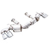 AWE 3015-42151 Exhaust System Kit AWE Touring Edition Exhaust for C8 Corvette -- Chrome Silver Tips