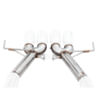 AWE 3820-41016 Exhaust System Kit AWE Track Edition Conversion for Kit Axleback Systems for C7 Corvette