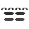 Baer D1194 Disc Brake Pad Set Baer Brakes Claw Brake Pads, Rear