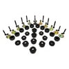 Crown 52002723MK Body Mount Set Body Mount Master Kit; Incl. Upper/Lower Grille Mount Bushings; Retainers; Washer; Bushings;