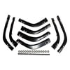 Crown 55155674K Fender Flare Hardware Kit Fender Flare Retainer Kit; Front And Rear; Includes Retainers and Mounting
