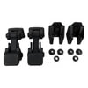 Crown 55176636K2 Hood Latch Assembly Hood Catch Kit; Incl. 2 Catches/2 Brackets;