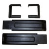 Crown 55397091K Tailgate Hinge Cover Set Tailgate Hinge Cover Set; Upper/Lower;
