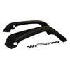 Crown 5KFKFR Fender Flare Set Fender Flare Set; Front; Incl. 2 Flare/Retainers/Rivets; Textured Black;