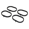 Crown 68428453AA Engine Intake Manifold Seal Intake Manifold Seal Kit; Silicone; Black;
