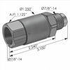 Velvac 60056 Fuel Shut-Off Valve Crossover Fuel Line Safety Valve