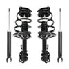 Unity Automotive 4-11133-259890-001 Suspension Strut and Shock Absorber Assembly Kit Front and Rear Suspension Strut and Coil