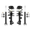 4-11595-255030-001 by UNITY AUTOMOTIVE - Front and Rear Suspension Strut and Coil Spring Assembly Shock Absorber Kit