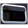 Aranda P-0073 Sleeper Side Panel Trim Sleeper Window Trim - Stainless Steel, For Peterbilt 587 and 387