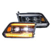 LF520AASM by MORIMOTO - XB LED Headlights: Dodge Ram (09-18) (Pair / Amber DRL)