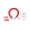 MSD 31229 Spark Plug Wire Set Super Conductor 8.5mm Spark Plug Wire Set, 8 Cylinder 90° Plug/90° Cap