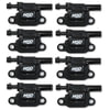 MSD 826683 Direct Ignition Coil Kit MSD Ignition Coil - Blaster Series - Gen V GDI Engine - Black - 8-Pack - Square