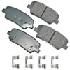Akebono ACT1284A Disc Brake Pad Set ProACT Ultra Premium Ceramic Disc Brake Pad Kit