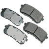 Akebono ACT1302 Disc Brake Pad Set ProACT Ultra Premium Ceramic Disc Brake Pad Kit