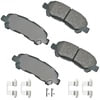 Akebono ACT1325A Disc Brake Pad Set ProACT Ultra Premium Ceramic Disc Brake Pad Kit