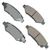 ACT1337 by AKEBONO - ProACT Ultra Premium Ceramic Disc Brake Pad Kit