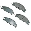 Akebono ACT1339 Disc Brake Pad Set ProACT Ultra Premium Ceramic Disc Brake Pad Kit