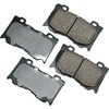 Akebono ACT1346 Disc Brake Pad Set ProACT Ultra Premium Ceramic Disc Brake Pad Kit