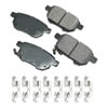 Akebono ACT1354A Disc Brake Pad Set ProACT Ultra Premium Ceramic Disc Brake Pad Kit