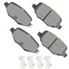 Akebono ACT1377B Disc Brake Pad Set ProACT Ultra Premium Ceramic Disc Brake Pad Kit