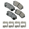 ACT1398 by AKEBONO - ProACT Ultra Premium Ceramic Disc Brake Pad Kit