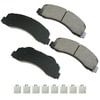 ACT1414 by AKEBONO - ProACT Ultra Premium Ceramic Disc Brake Pad Kit