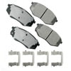 Akebono ACT1447 Disc Brake Pad Set ProACT Ultra Premium Ceramic Disc Brake Pad Kit