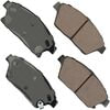 ACT1467 by AKEBONO - ProACT Ultra Premium Ceramic Disc Brake Pad Kit