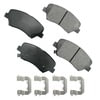 Akebono ACT1543A Disc Brake Pad Set ProACT Ultra Premium Ceramic Disc Brake Pad Kit