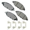 Akebono ACT1649 Disc Brake Pad Set ProACT Ultra Premium Ceramic Disc Brake Pad Kit