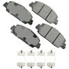 Akebono ACT1654 Disc Brake Pad Set ProACT Ultra Premium Ceramic Disc Brake Pad Kit