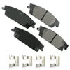 ACT1707 by AKEBONO - ProACT Ultra Premium Ceramic Disc Brake Pad Kit