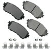 Akebono ACT1711 Disc Brake Pad Set ProACT Ultra Premium Ceramic Disc Brake Pad Kit