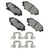 Akebono ACT1729 Disc Brake Pad Set ProACT Ultra Premium Ceramic Disc Brake Pad Kit
