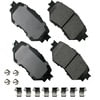 ACT1759 by AKEBONO - ProACT Ultra Premium Ceramic Disc Brake Pad Kit