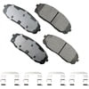 ACT1814 by AKEBONO - ProACT Ultra Premium Ceramic Disc Brake Pad Kit
