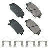 ACT1815 by AKEBONO - ProACT Ultra Premium Ceramic Disc Brake Pad Kit