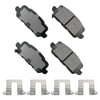 Akebono ACT1841 Disc Brake Pad Set ProACT Ultra Premium Ceramic Disc Brake Pad Kit