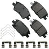 Akebono ACT1844 Disc Brake Pad Set ProACT Ultra Premium Ceramic Disc Brake Pad Kit