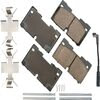 ACT2173 by AKEBONO - ProACT Ultra Premium Ceramic Disc Brake Pad Kit