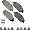 Akebono ACT2176 Disc Brake Pad Set ProACT Ultra Premium Ceramic Disc Brake Pad Kit