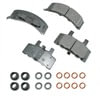 Akebono ACT369 Disc Brake Pad Set ProACT Ultra Premium Ceramic Disc Brake Pad Kit