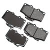 Akebono ACT502 Disc Brake Pad Set ProACT Ultra Premium Ceramic Disc Brake Pad Kit