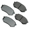 Akebono ACT589 Disc Brake Pad Set ProACT Ultra Premium Ceramic Disc Brake Pad Kit