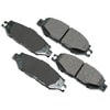 ACT613 by AKEBONO - ProACT Ultra Premium Ceramic Disc Brake Pad Kit
