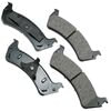 Akebono ACT667 Disc Brake Pad Set ProACT Ultra Premium Ceramic Disc Brake Pad Kit